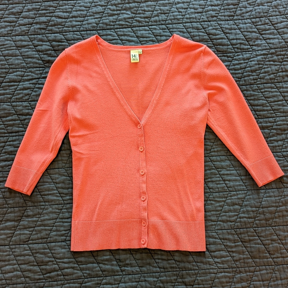 14th & Union 3/4 Sleeve Cardigan